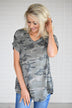 Essential Camo Pocket Top