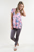Lost in You Pink Floral Top
