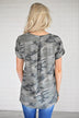 Essential Camo Pocket Top