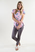 Lost in You Pink Floral Top