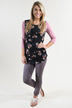Just a Tease Floral Top