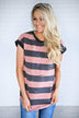 Love and Stripes Top