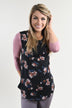 Just a Tease Floral Top