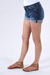Sneak Peek Distressed Cuffed Shorts