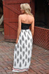 Black Feather Maxi