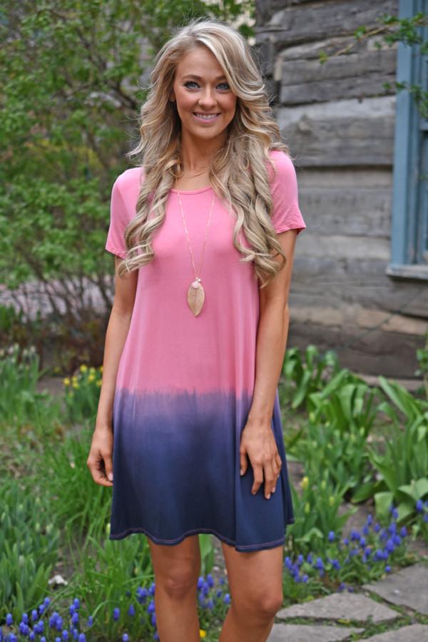 Pink Ombre Dress