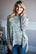 Black Speckled Sweater