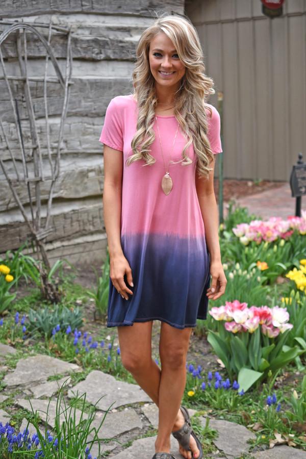 Pink Ombre Dress