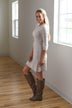 Cream Sweater Dress