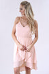 Sweet Talk ~ Everly Peach Dress
