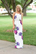 Don't Lose Faith Floral Maxi Dress
