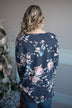 Trust in Me Floral Top - Blue