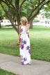 Don't Lose Faith Floral Maxi Dress