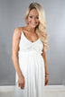 All Ruffled Up Maxi ~ White