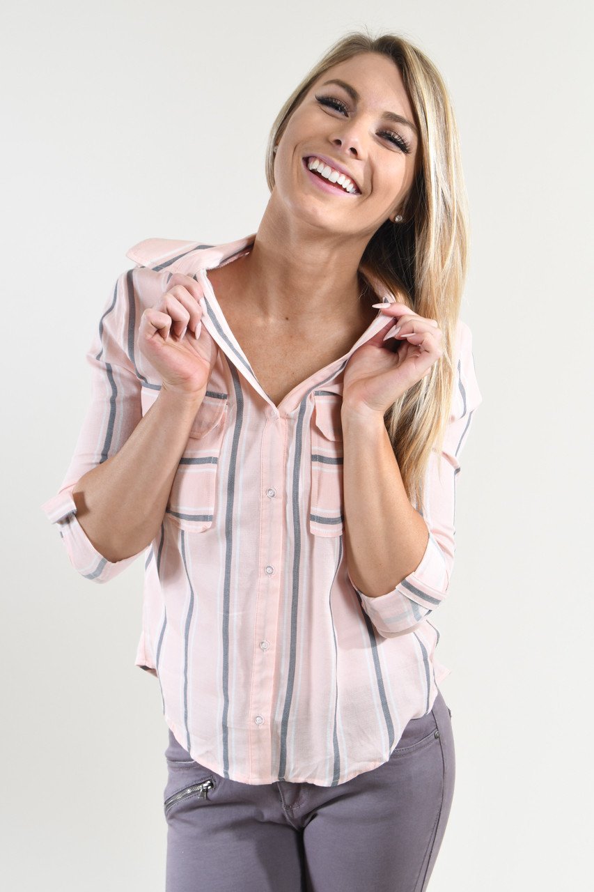 Spread Love Button Top