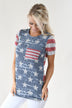Stars & Stripes Pocket Top