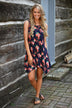Flirty in Floral Dress