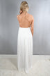 All Ruffled Up Maxi ~ White