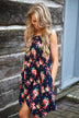 Flirty in Floral Dress