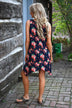 Flirty in Floral Dress