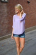 Light Lilac Sheer Top