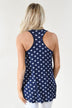 Navy Stars & Stripes Pocket Tank Top