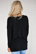 You Make My Dreams Sweater Top ~ Black