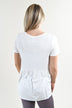 Be My Baby Top ~ White