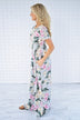 Soft & Tender Sage Floral Maxi Dress