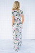 Soft & Tender Sage Floral Maxi Dress