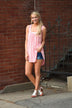 On the Run Tank Top - Pink Stripes
