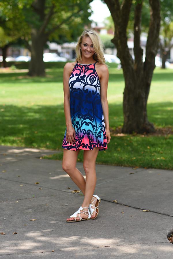 Paint the Rainbow Dress