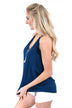 Focus On Me Blue Tank Top