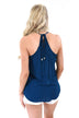 Focus On Me Blue Tank Top