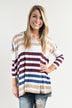 Color My World Striped Top