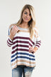 Color My World Striped Top
