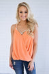 Lucky Tank Top ~ Creamsicle
