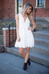 The Good Side Dress ~ Cream