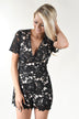 Lush - Black Lace Romper