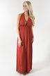 Red Hot Maxi Dress