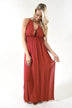 Red Hot Maxi Dress