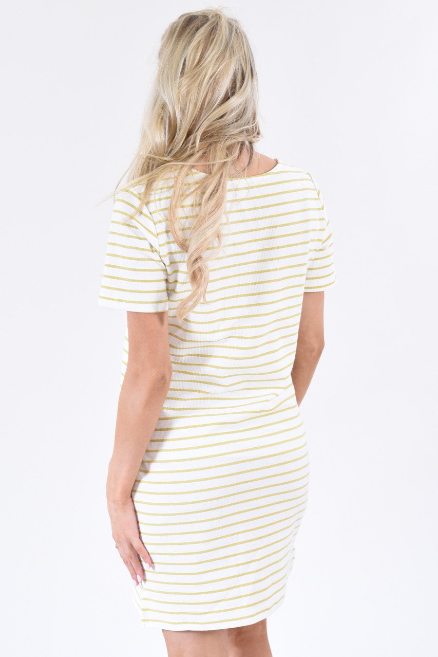 Here Comes The Sun Striped Dress