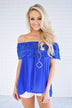 Dainty in Blue Top