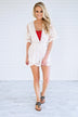 Soon to be Mrs. ~ Lace Romper