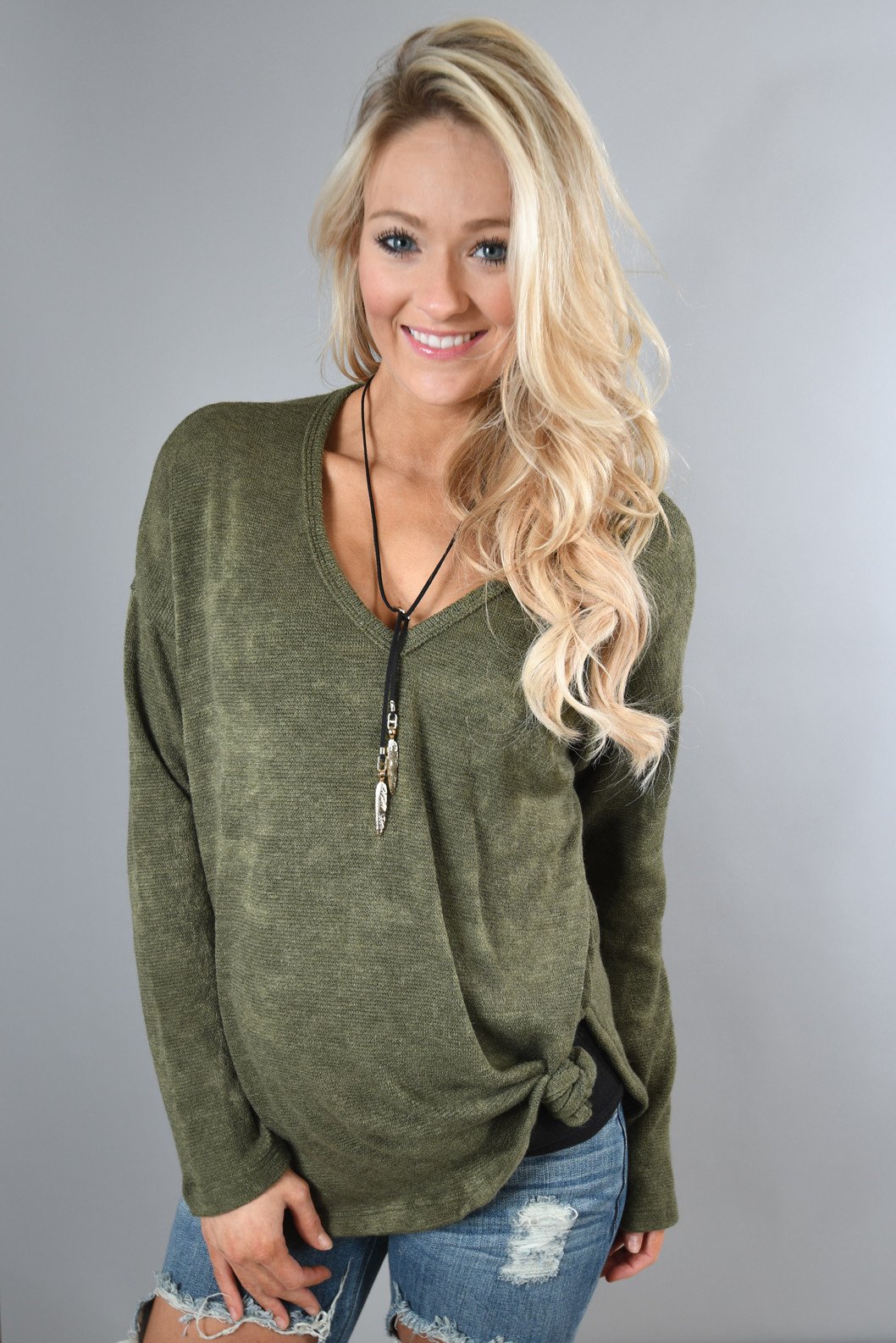 Olive Suits You Sweater