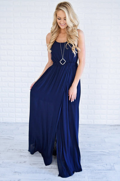 One Love Blue Maxi Dress – The Pulse Boutique