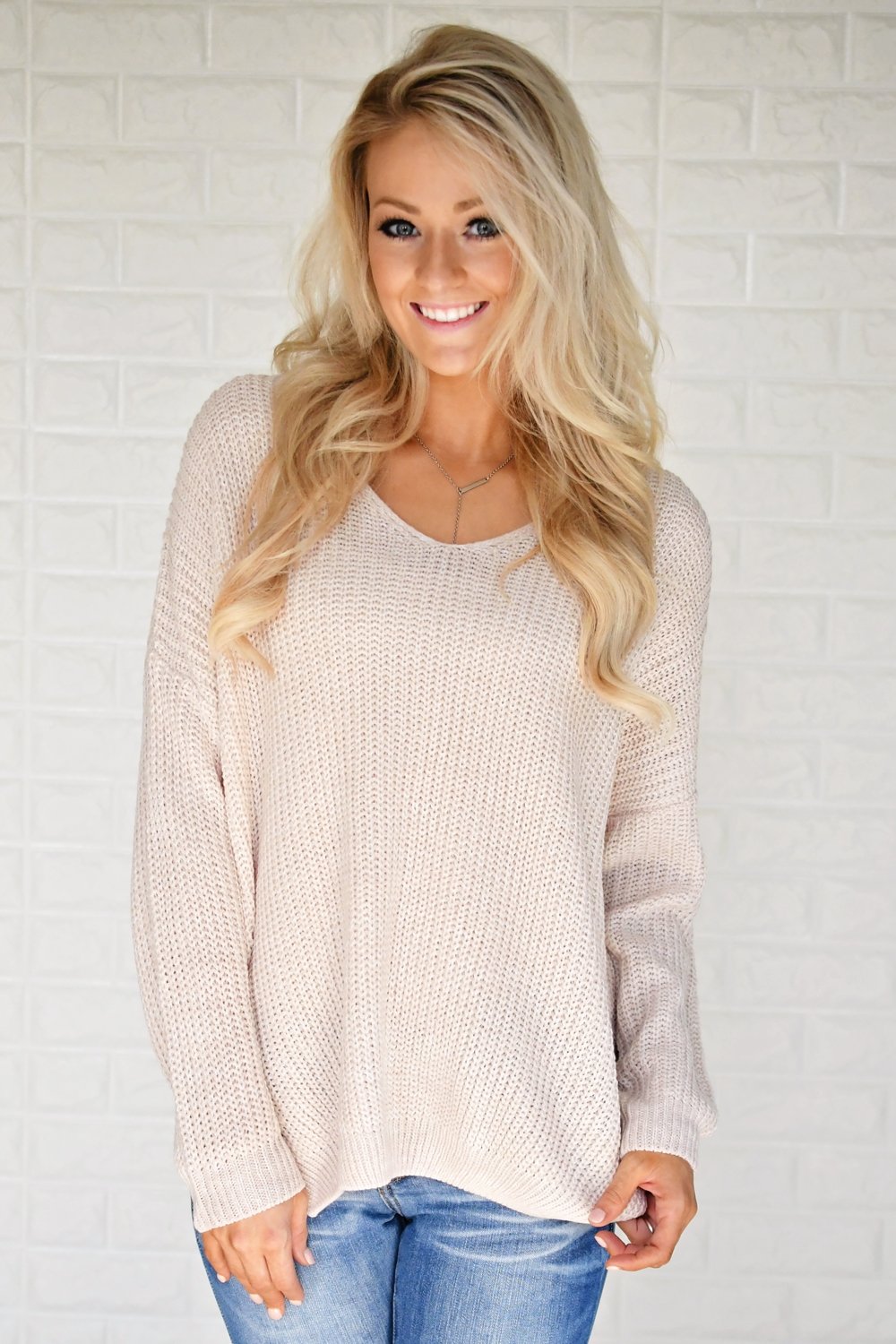 Knit Blush Sweater