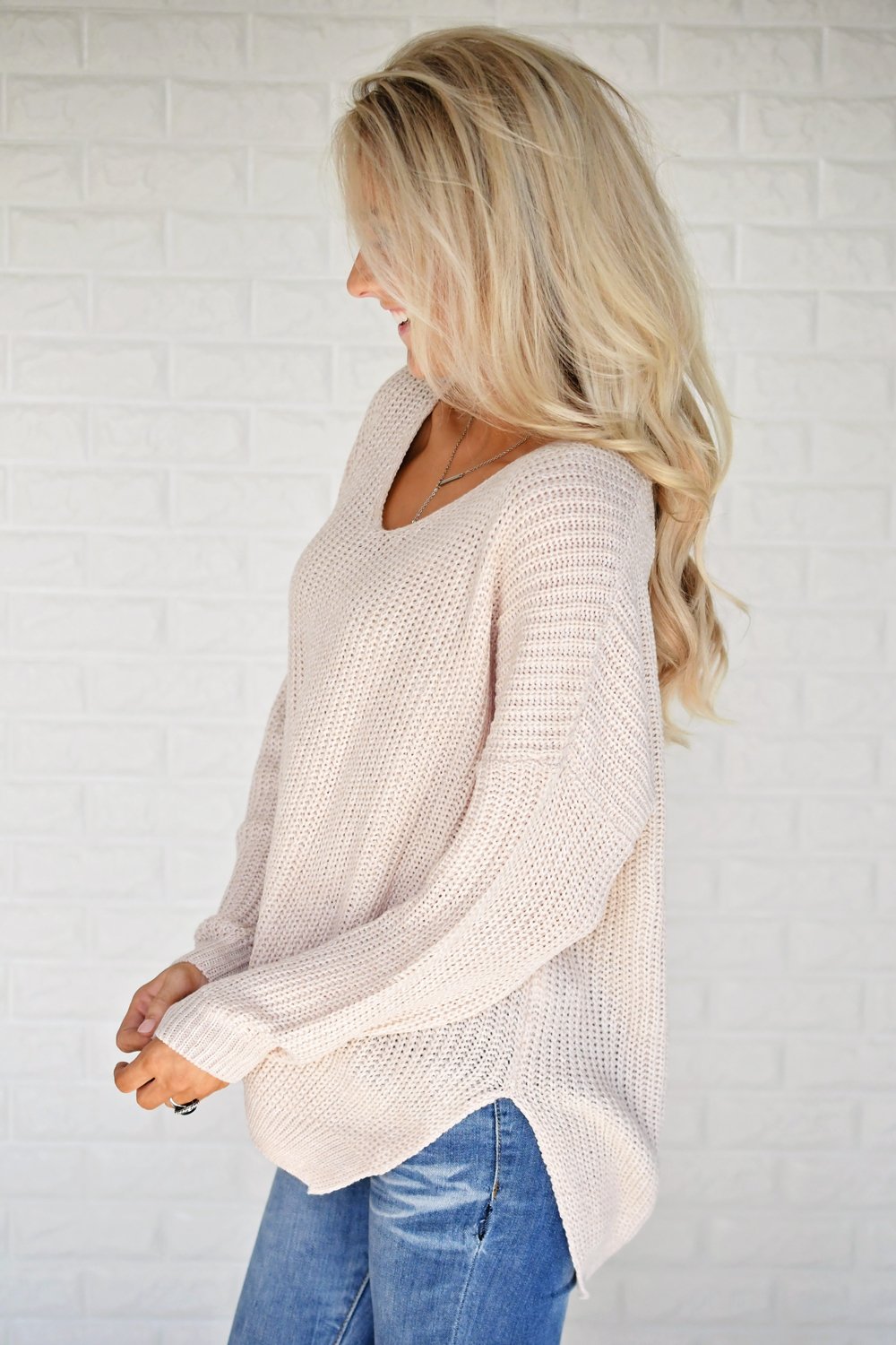 Knit Blush Sweater