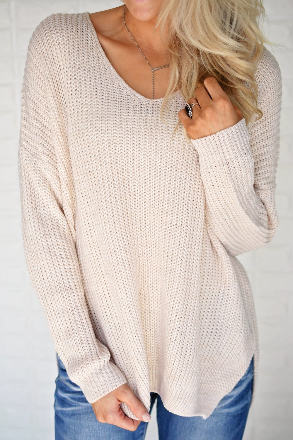 Knit Blush Sweater