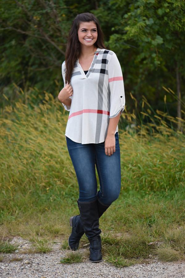 Work From 9-5 Top - Cream